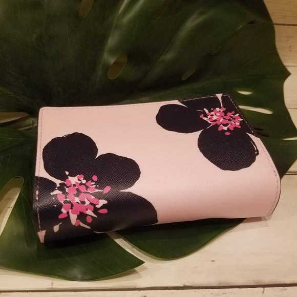 Kate Spade Medium Bifold Wallet Grand Flora - Picture 5 of 8